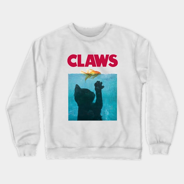 Claws Crewneck Sweatshirt by mrspaceman